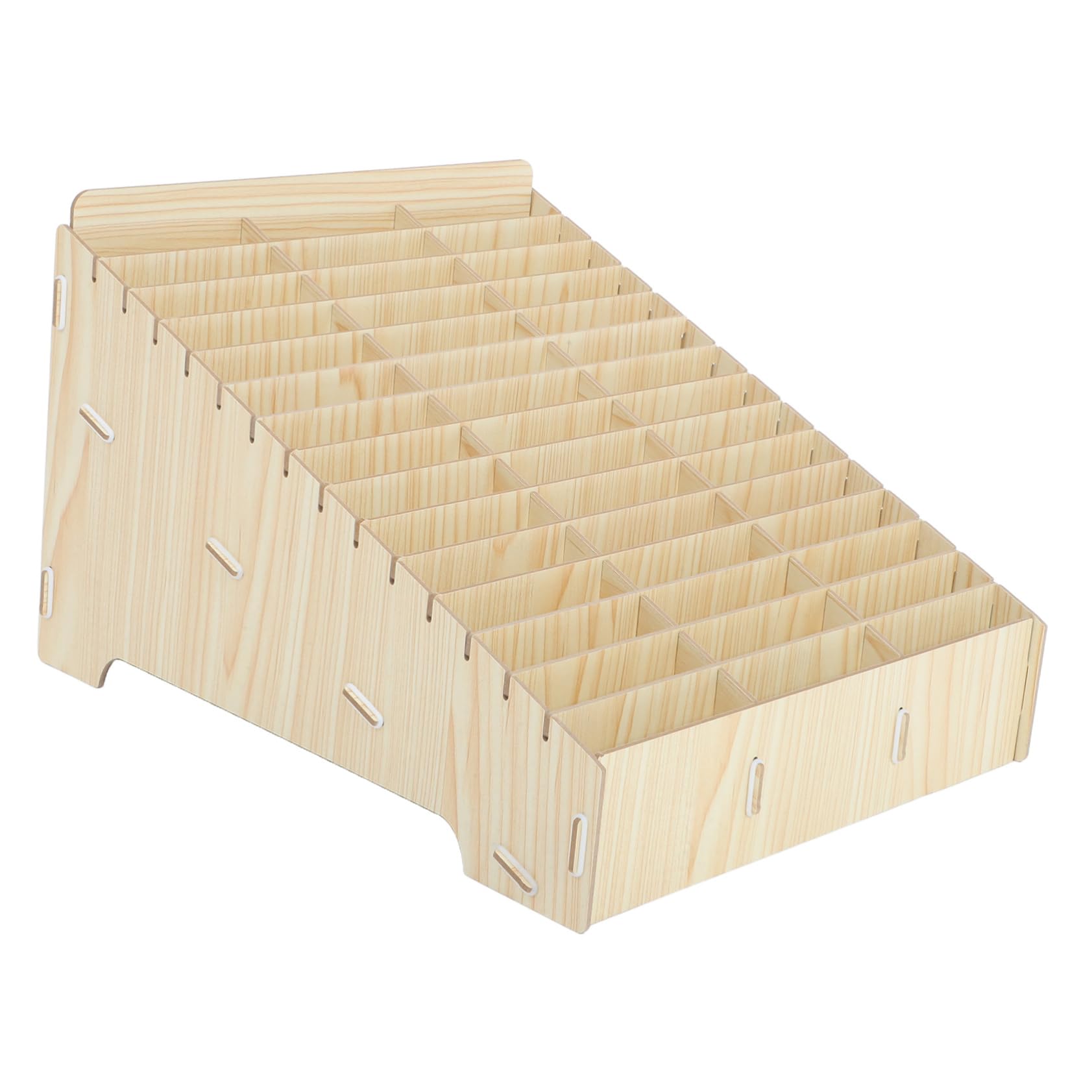 Caja Organizadora de Madera 45 Compartimentos, Organizador Escritorio