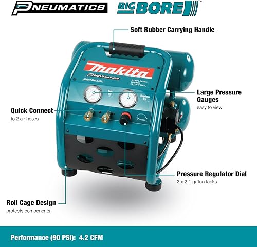 Miniatura 2 de Makita MAC2400 alto calibre 25CV Compresor De Aire