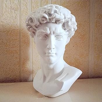 Amazon.co.jp: 彫像の石膏像の彫刻家の装飾アートとクラフト