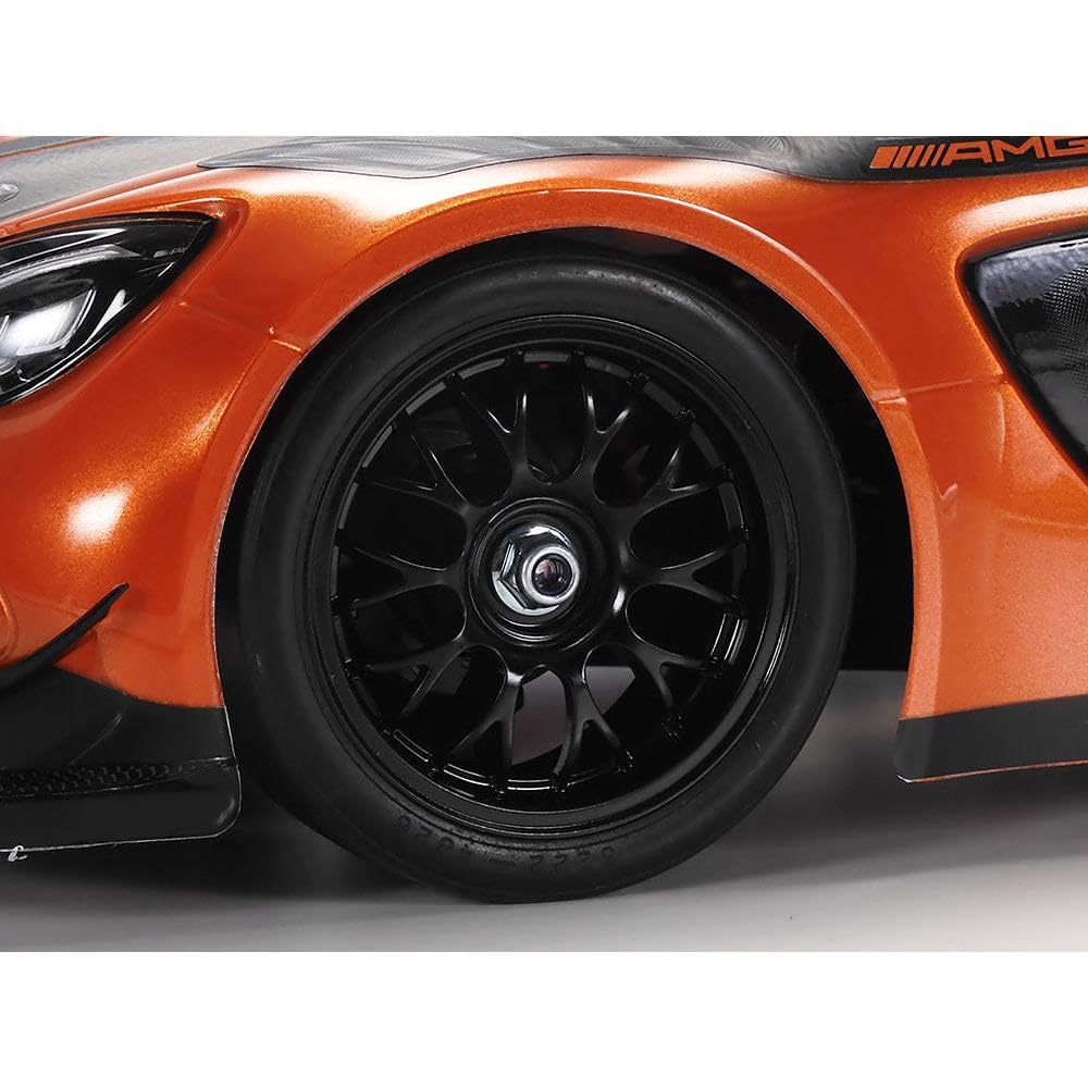 Tamiya 58750 1:10 RC Mercedes-AMG GT3 EVO TT-02 - ferngesteuertes Auto, Fahrzeug, Modellbau, Zusammenbauen, Hobby, RC Bausatz, unlackiert