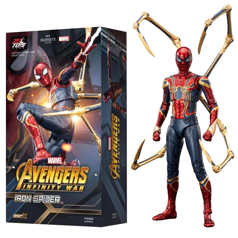 ZD TOY IRON SPIDERMAN 2.0 VERSION (1913-04) : Amazon.sg: Toys