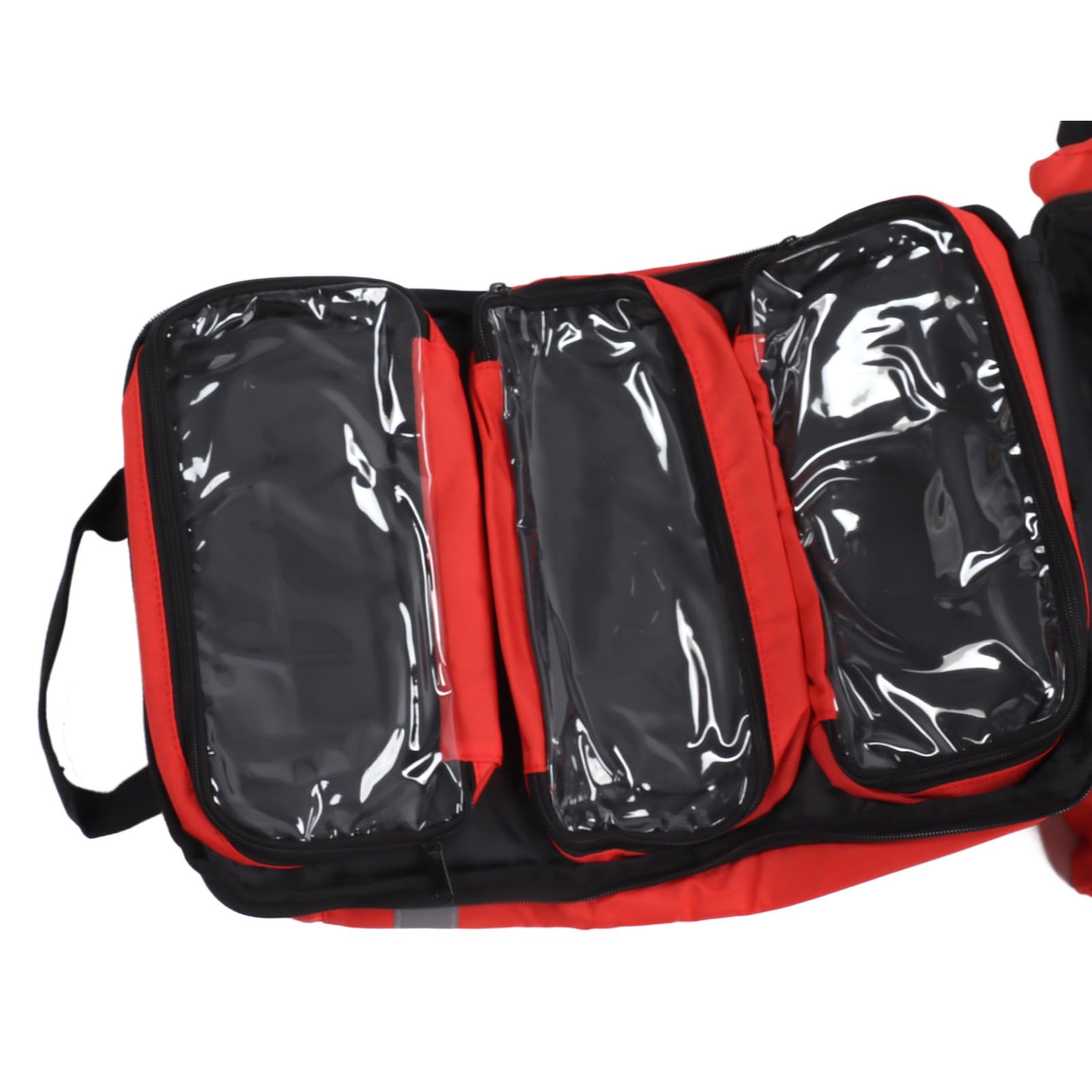 RiToEasysports Bolsa de primeros auxilios, mochila de gran capacidad de 14.2 x 7.9 x 17.3 pulgadas con correas ajustables para camping, senderismo, viajes, emergencia