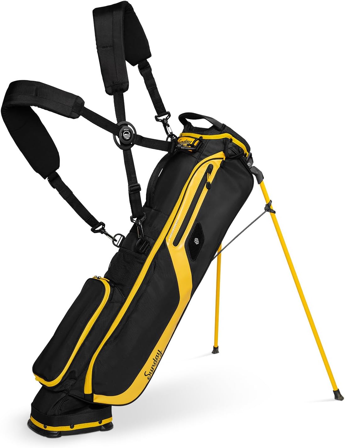Sunday Golf El Camino Bag - Lightweight Sunday Golf Bag with Strap and Stand – Easy to Carry – Golf Stand Bag for The Driving Range, Par 3 and Standard Courses, 3.9 pounds