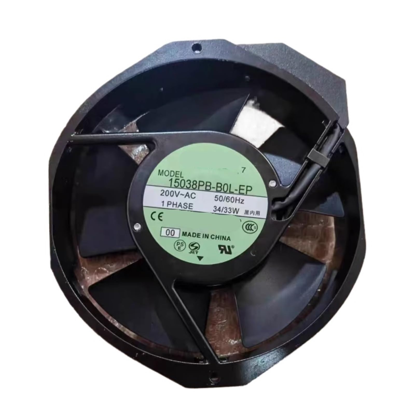 PWANUIGTE 15038PB-B0L-EP AC 200V 34W 172x150x50mm Cooling Fan