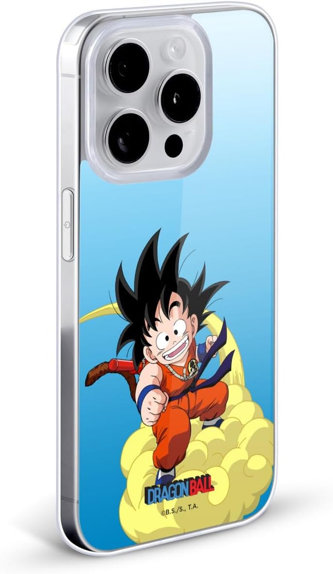 Head Case Designs Officially Licensed Dragon Ball Goku Characters Gel Case [Military Grade Protection] Compatible with Apple iPhone 17 Pro Max