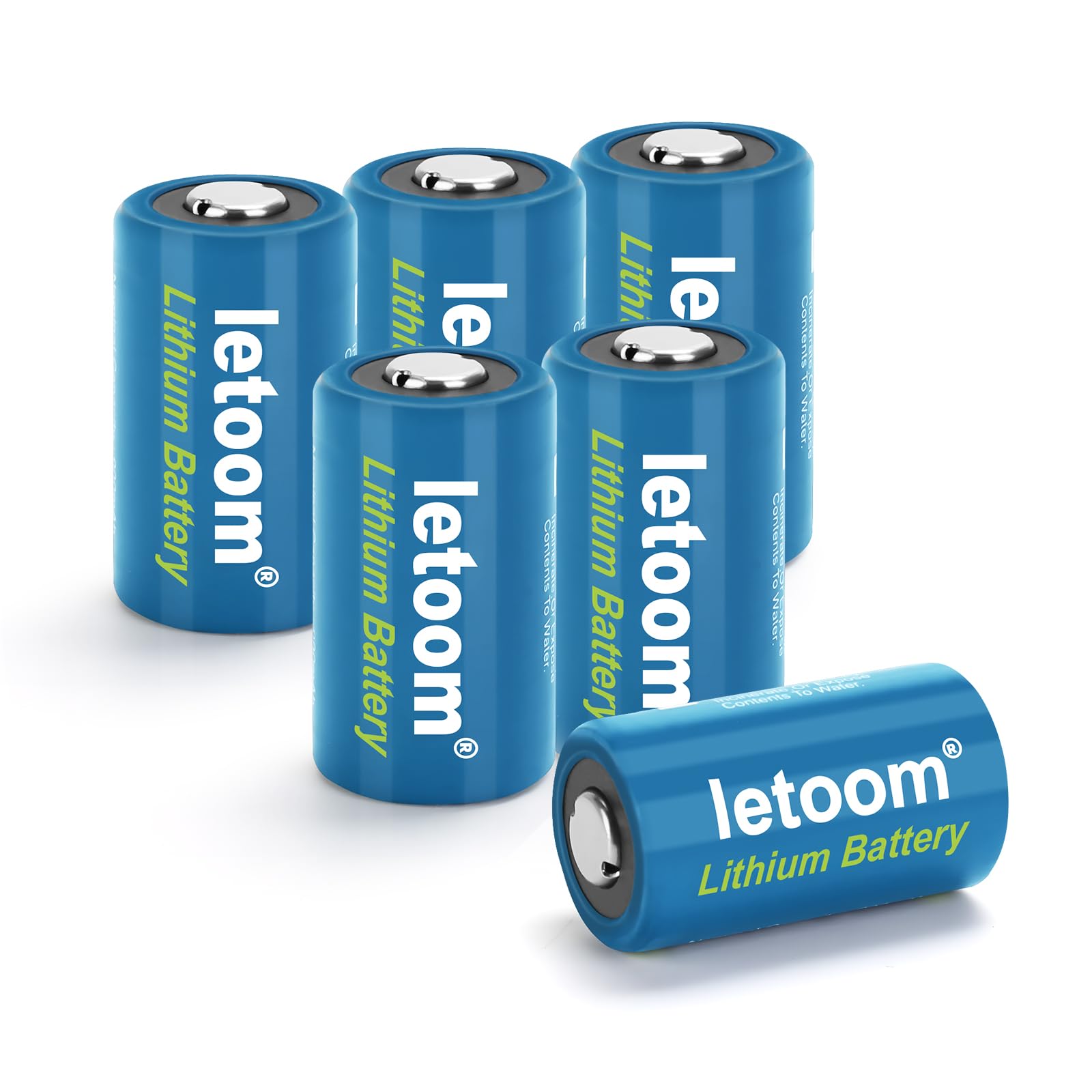 CR2 3V 6 Pack 900 mAh Long Lasting Lithium Batteries for Golf Rangefinders, Flashlights and Other Devices
