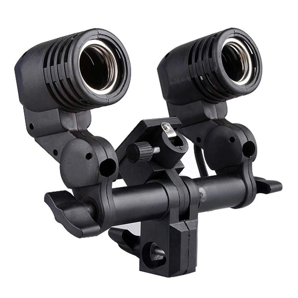 VIBLITZ® Photography Photo Light Lamp Bulb Holder E27 Socket Bracket Studio EU Plug (E27 Double LAMP Holder) (B08SJ5GMLD) Amazon Price History, Amazon Price Tracker
