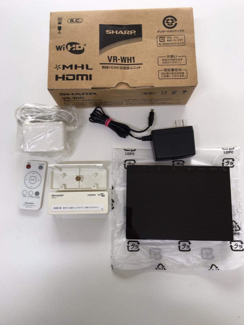 【中古】シャープ 無線HDMI送受信ユニット VR-WH1 Amazon | シャープ 無線HDMI送受信ユニット VR-WH1 | シャープ(SHARP