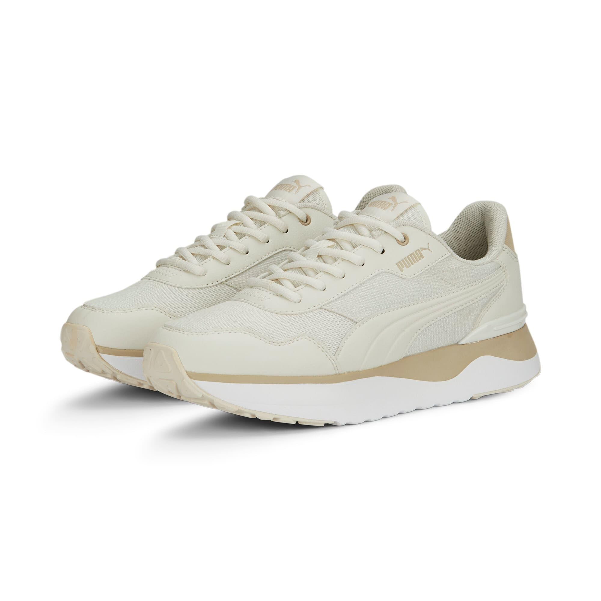 PUMA R78 Voyage Damen-Sneaker, grau, 41 EU