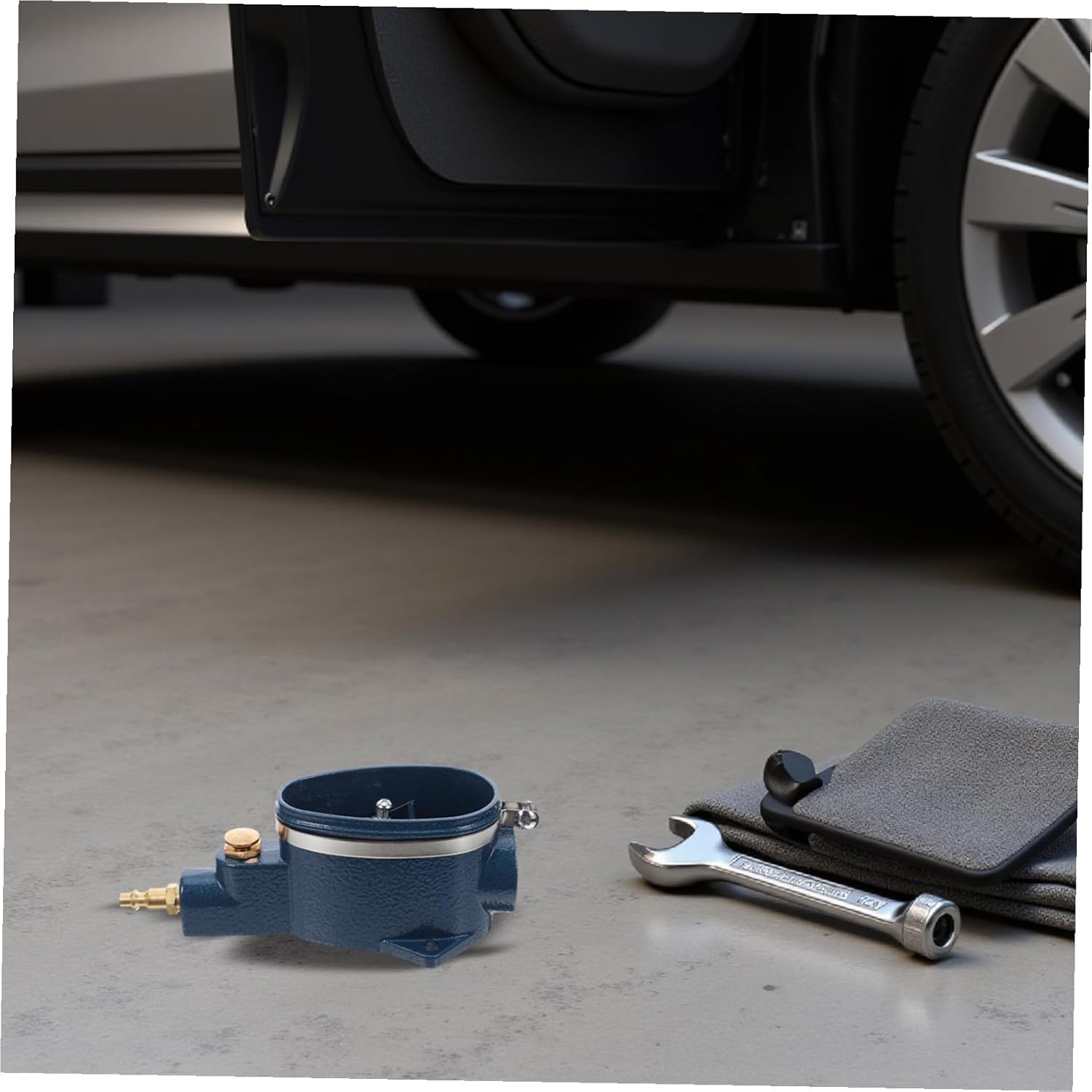 Efficient Pneumatic Spark Plug Cleaner Kit Air Sandblaster Tool for Carbon Removal Extending Spark Plug Lifespan Portable Reusable Cleaner for Enhanced Engine Performance