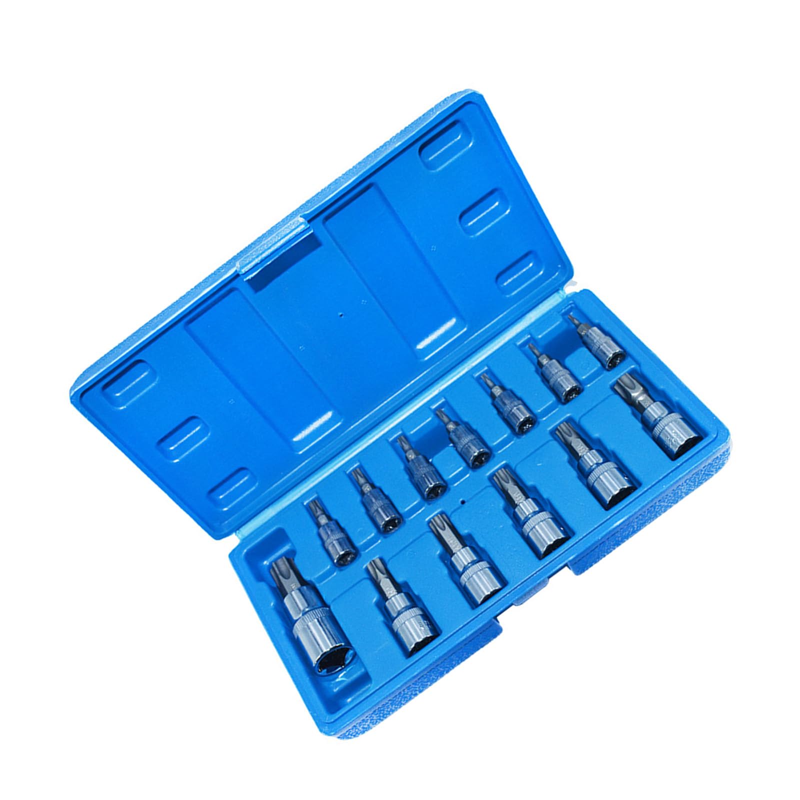 13-częściowy zestaw bitów nasadowych T8-T60 – stal o wysokiej wytrzymałości, 0,6 cm, 1 cm, 1,3 cm, do profesjonalnych mechaników i ulepszeń domu, trwałe narzędzia DIY
