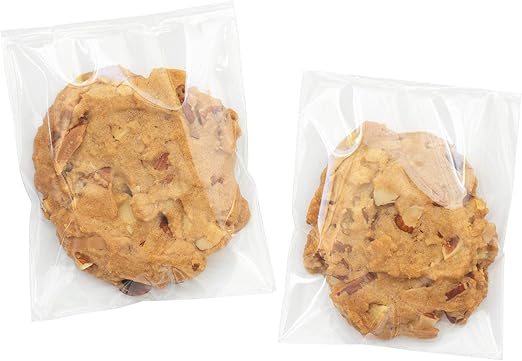Cookie Bags for Packaging,4x6 Inches Clear Self Sealing Cellophane Bags Self Adhesive Individual Cookie Bag for Gift Giving,300Pieces