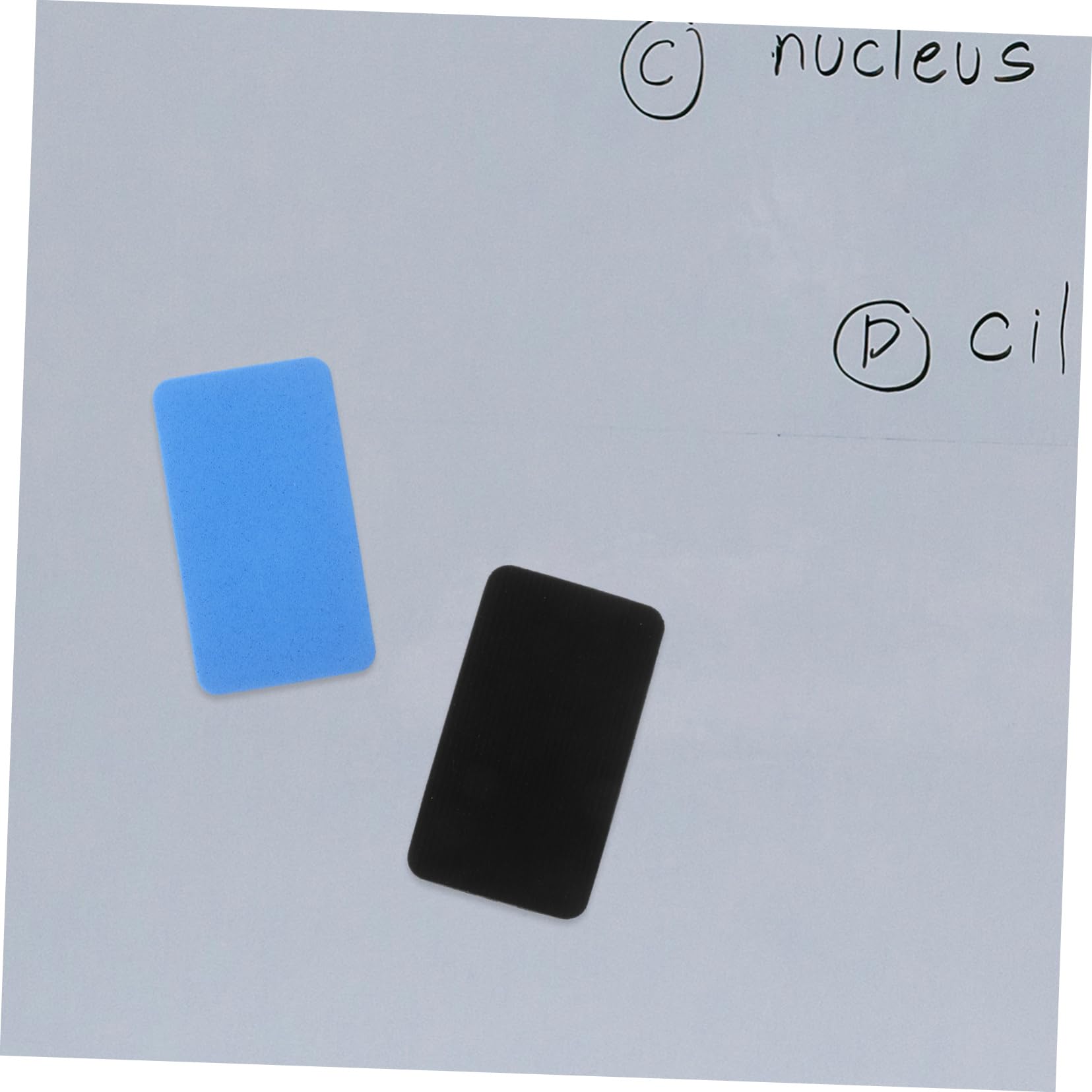 NUOBESTY 5 Set Cancellino Magnetico Per Lavagna Pulire Salviette Per Lavagne Bianche Pastello Cancellini Per Lavagne Bianche Lavagna Digitale Penne Evidenziatori Flanella Blue 10 Pezzi * 5