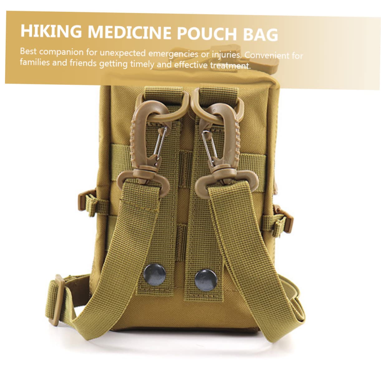 Didiseaon 2 Pz custodia family bag bustine travel kit borsa di pronto soccorso per il campeggio borse alla moda per le donne borsa medica per medicinali da escursionismo poliestere