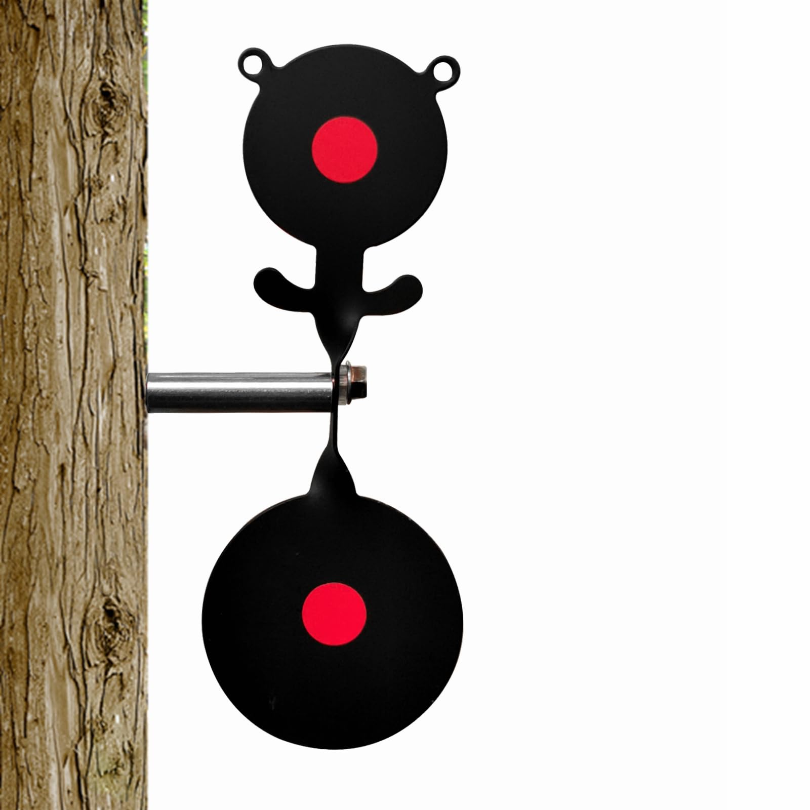 Small/Big Spinner Air Gun Target - Screwed-Type Steel Plinking for Bird Bear BB Gun and Slingshot