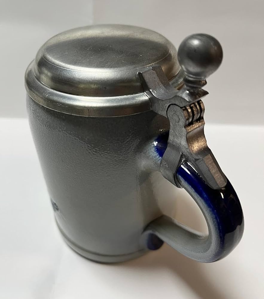 Amazon.co.jp: ドイツ製ゲーベル メルケルバッハ 陶器製錫蓋付ビール