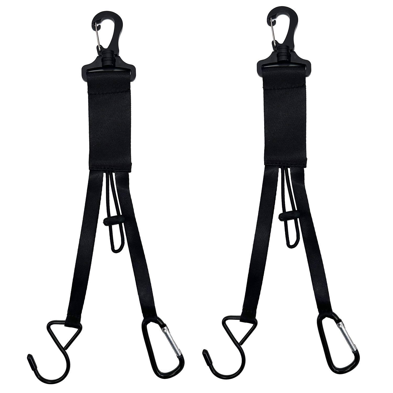 Kostoo Fence Hooks - Multipurpose Hang-Tough Hooks - The Dugout Organizer, For Baseball/Softball Equipment, Bat Bags, Tennis Bags, Water Bottle, Camping, Ect. (2)