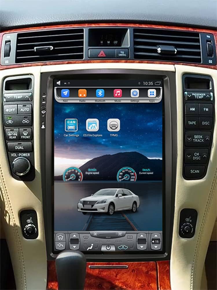 18クラウン ゼロクラ Android テスラナビ 12インチ CarPlay