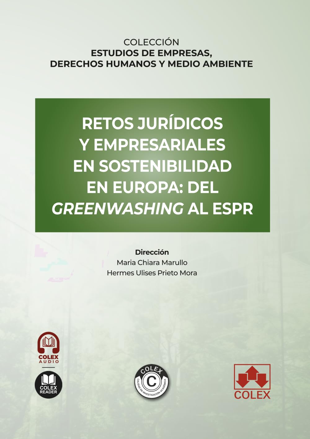Retos jurídicos y empresariales en sostenibilidad en Europa: del greenwashing al ESPR: COLECCIÓN «ESTUDIOS DE EMPRESAS, DERECHOS HUMANOS Y MEDIO AMBIENTE» (monografico)