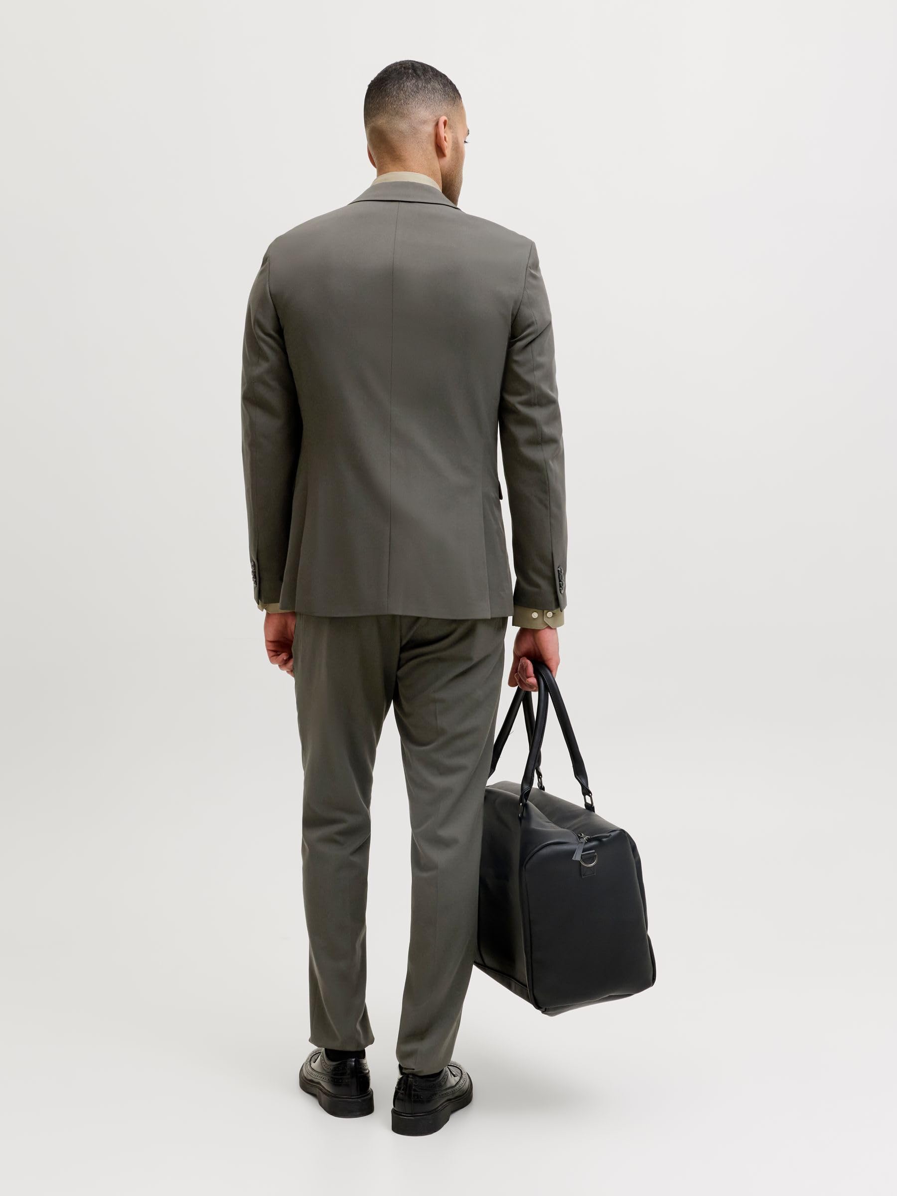 JACK & JONES Single Breasted Blazer And Tailored Trousers JPRFRANCO Super Slim Fit Suit