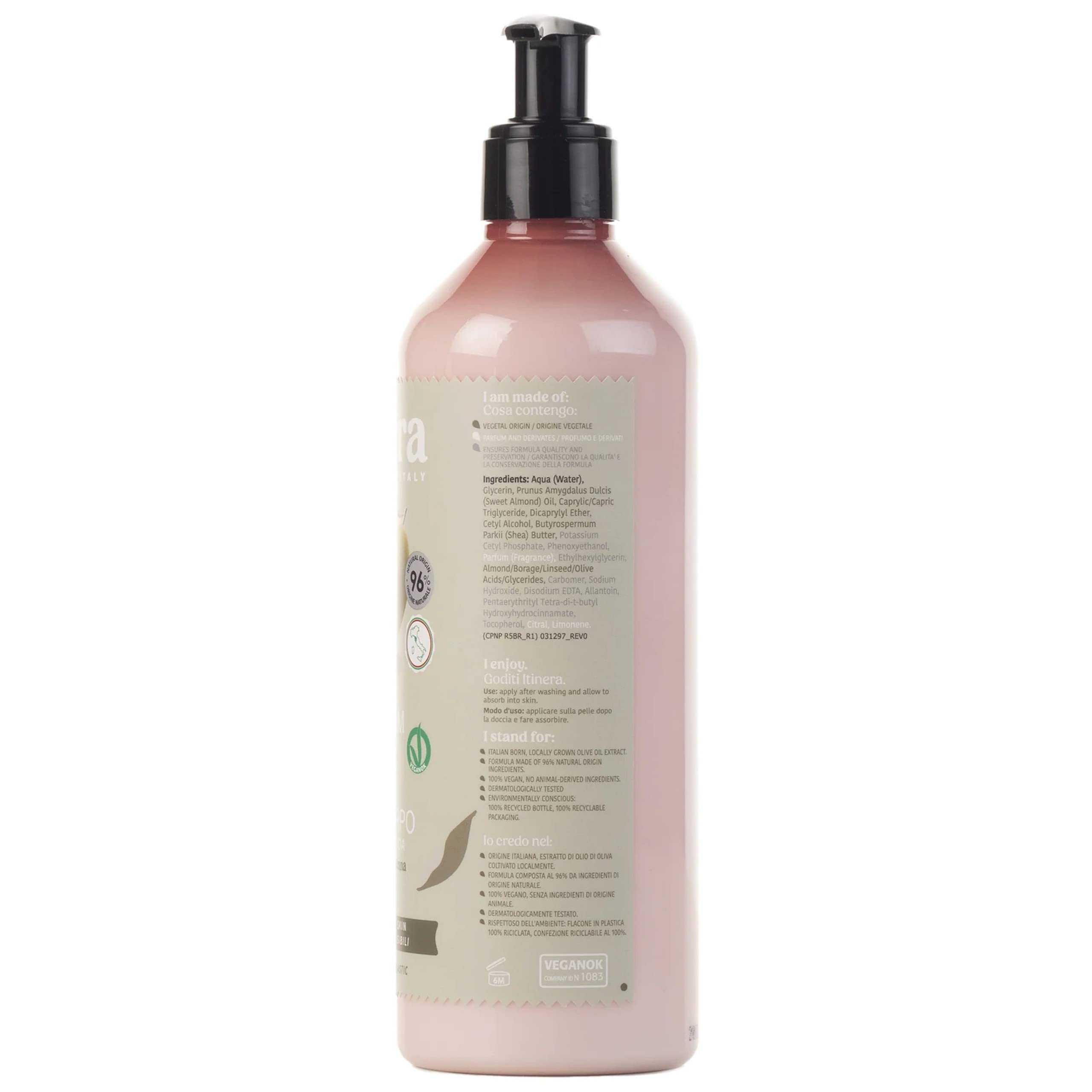 ITINERA Körperbalsam, 96–97% natürliche Inhaltsstoffe, vegan, 370 ml (6, Toskanisches Olivenöl)