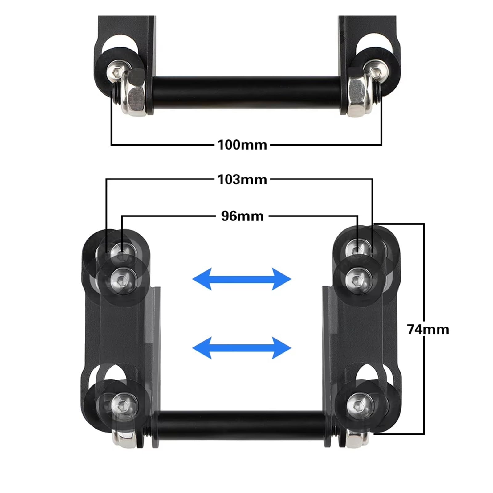 Per Yamaha MT07 Staffa Di Supporto Per Navigazione Per Telefono Moto Antiurto staffa gps moto