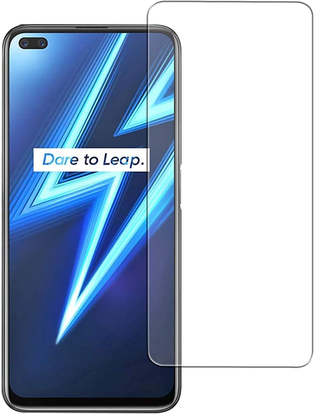 Cluster Impossible Unbreakable Molded Gorilla Glass Front Screen Protector Temper for Realme X3 (Transparent) | With (Wet and Dry Wipes) and Spring