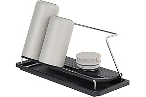 carrotez -Bottle Drying Rack, Cup Drying Rack,Tumbler Drying Rack with Drain Tray