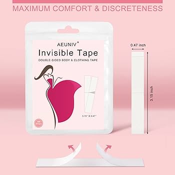 10 Strips Double Sided Body Tape For Fashion, Double Sided Adhesive