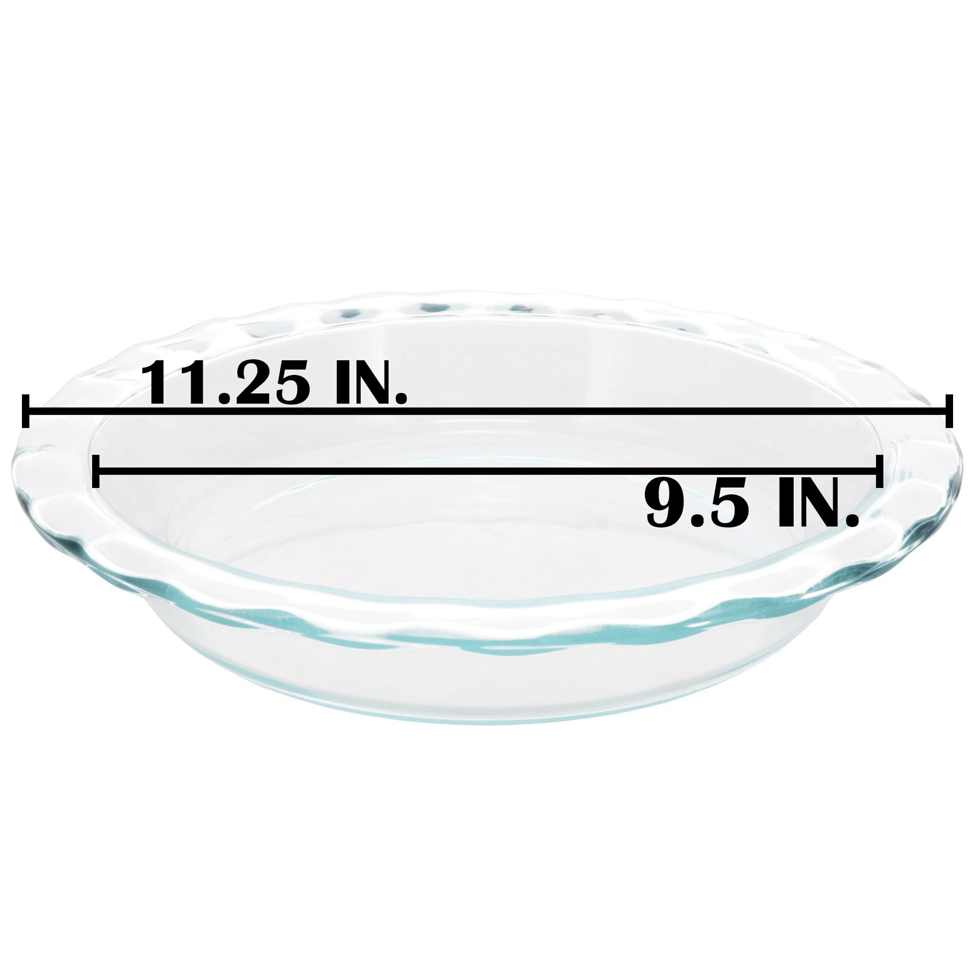 Pyrex Easy Grab 9-1/2-Inch Pie Plate Home improvement/accessories by Pyrex