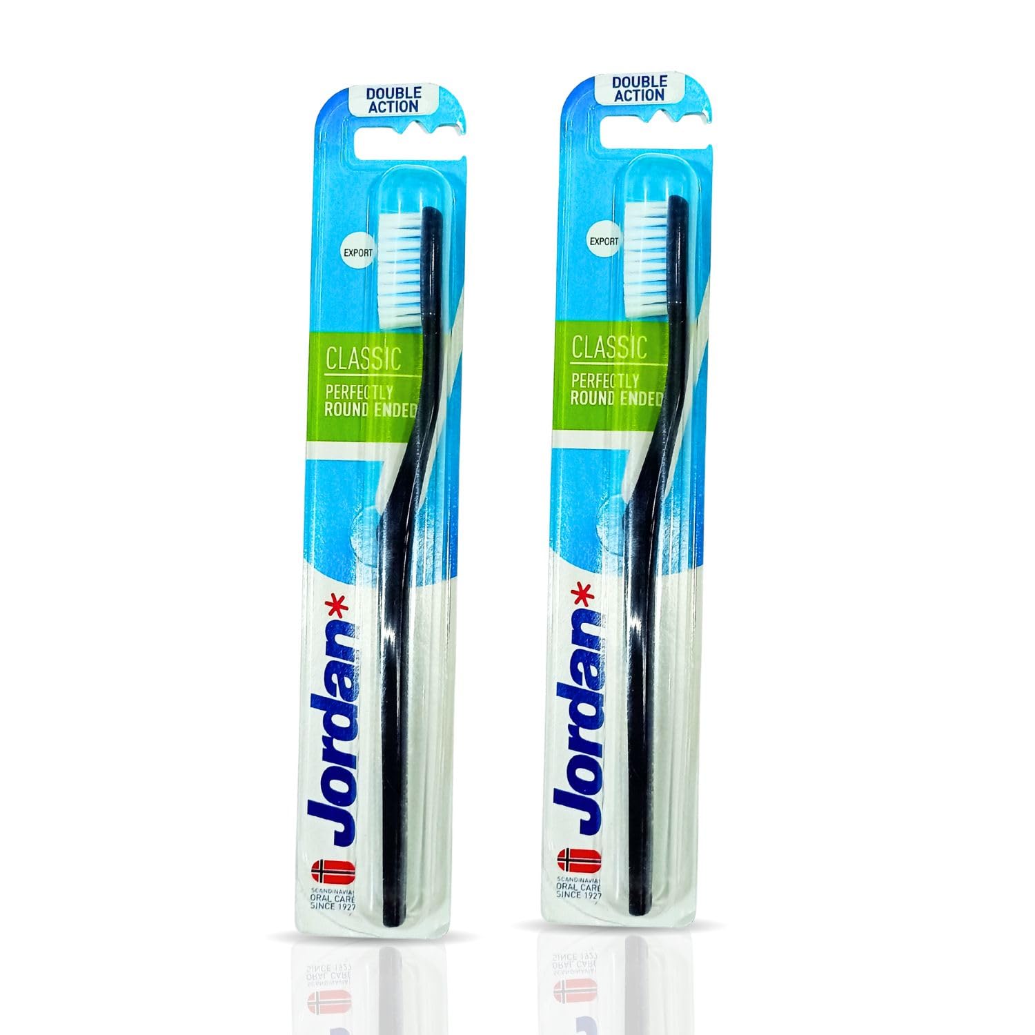 Jordan Step 1 Baby Toothbrush, Soft Bristles for 0-2 Years, BPA-free, Multicolour (Classic,(Double Action), Pack Of 2)-image-33