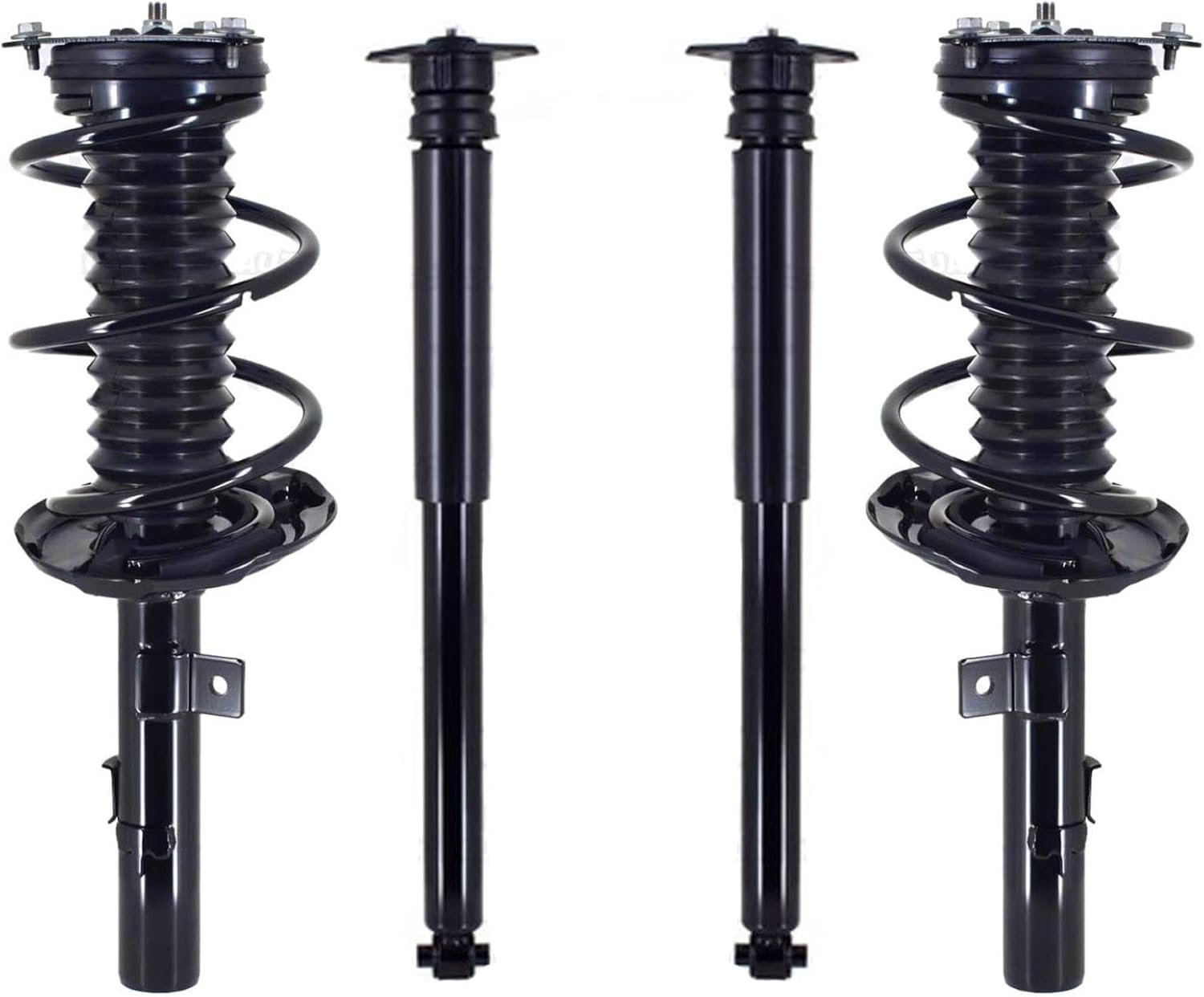 Front Struts W/Coil Springs & Rear Shocks Replacement Parts For Nissan Sentra 2020 2021 2024