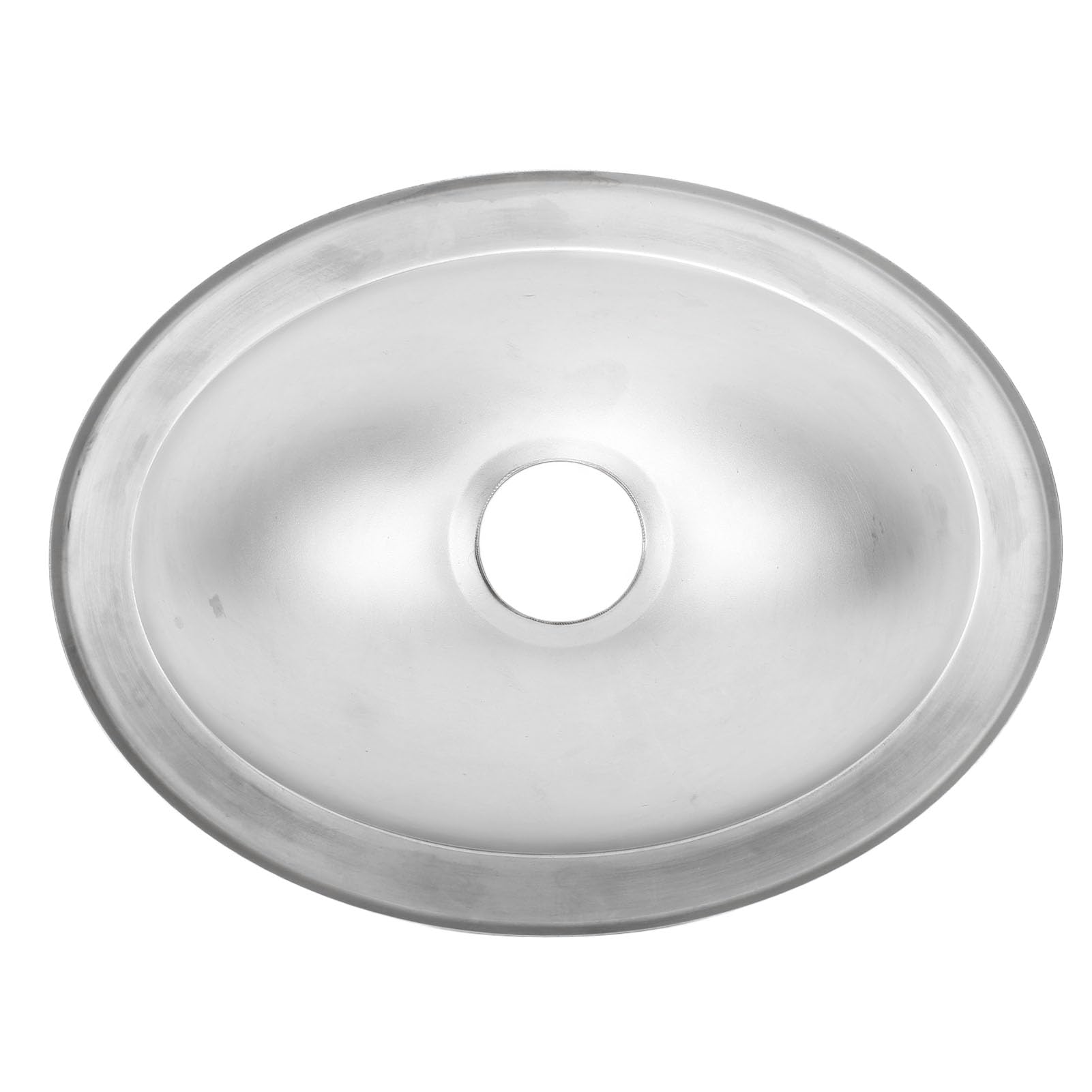 Lavello Rotondo in Acciaio Inossidabile 304 Lucidato a Specchio con Foro di Scarico da 40mm Installazione a Filo per Ottimizzare lo Spazio Ideale per Barche e Piccole Cucine Lavello Resistente e