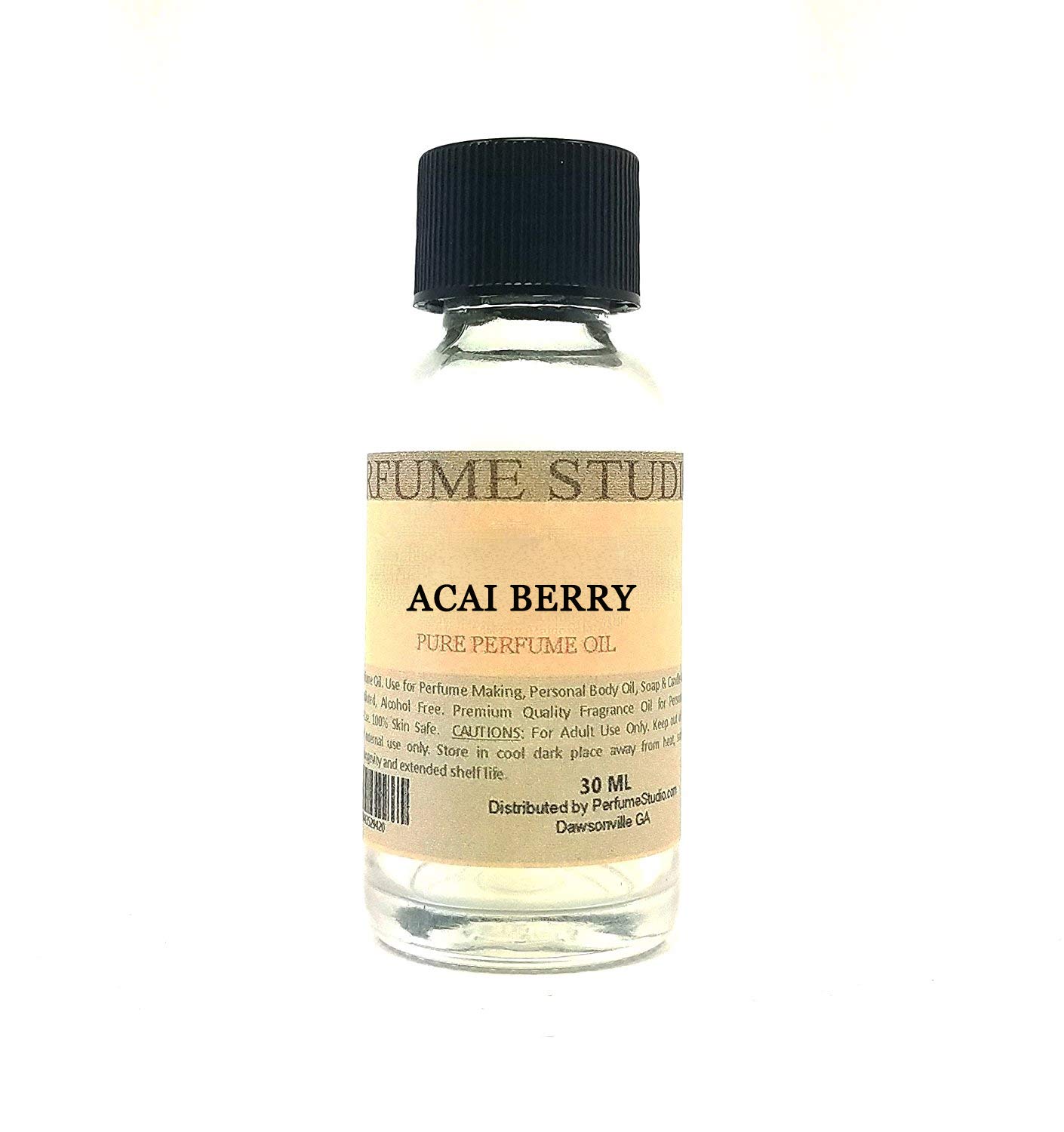Perfume Studio 100% Pure Fragrance Oil Impression Compatible with: (Acai Berry, 1oz)