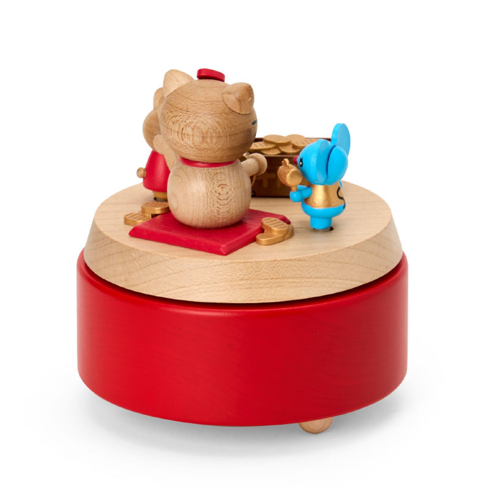 Amazon | サンリオ(SANRIO) 木製オルゴール 縁起物 ハローキティ