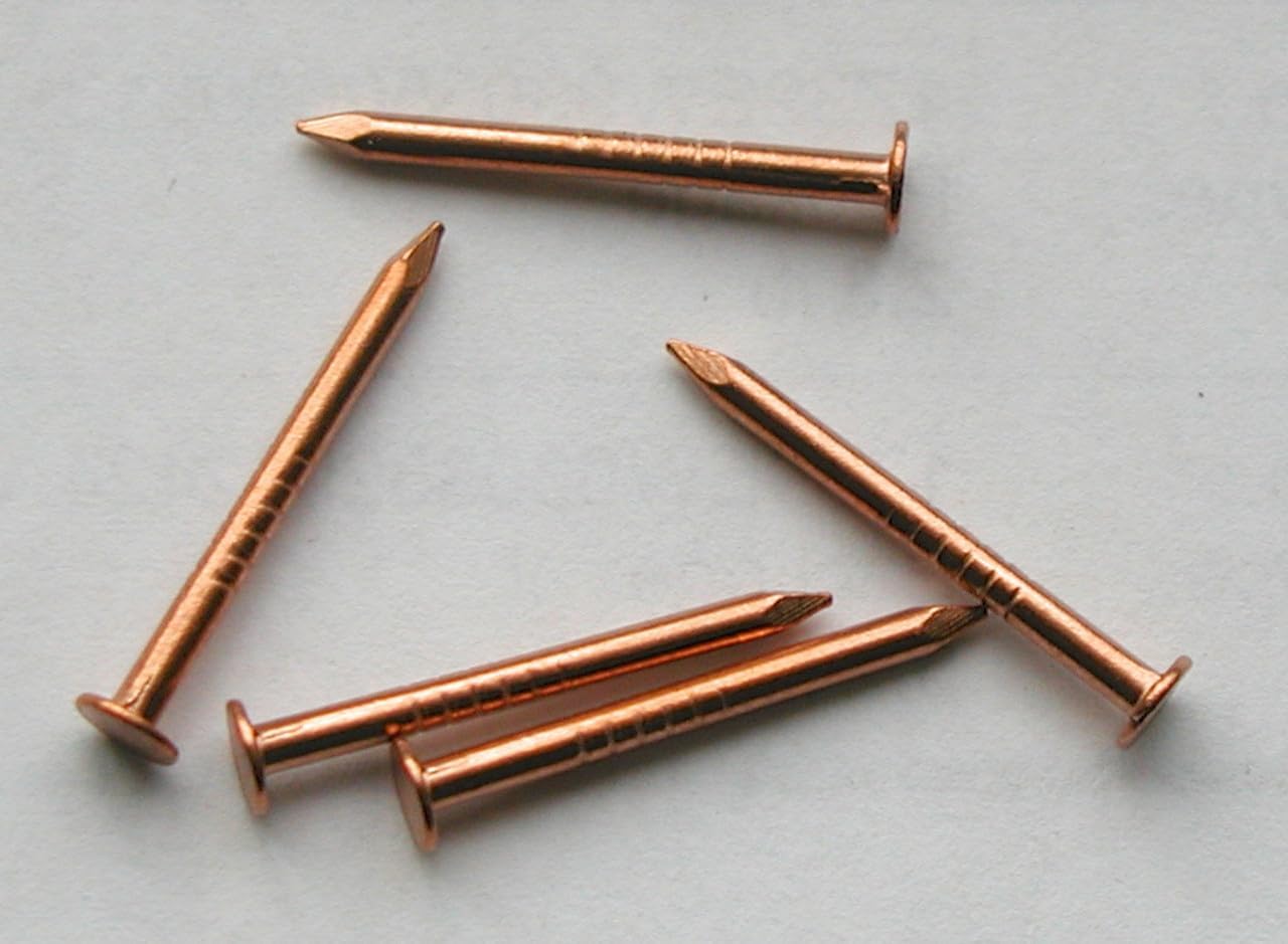 Solid Bronze Nails 3/4" Aprx. 375 Nails