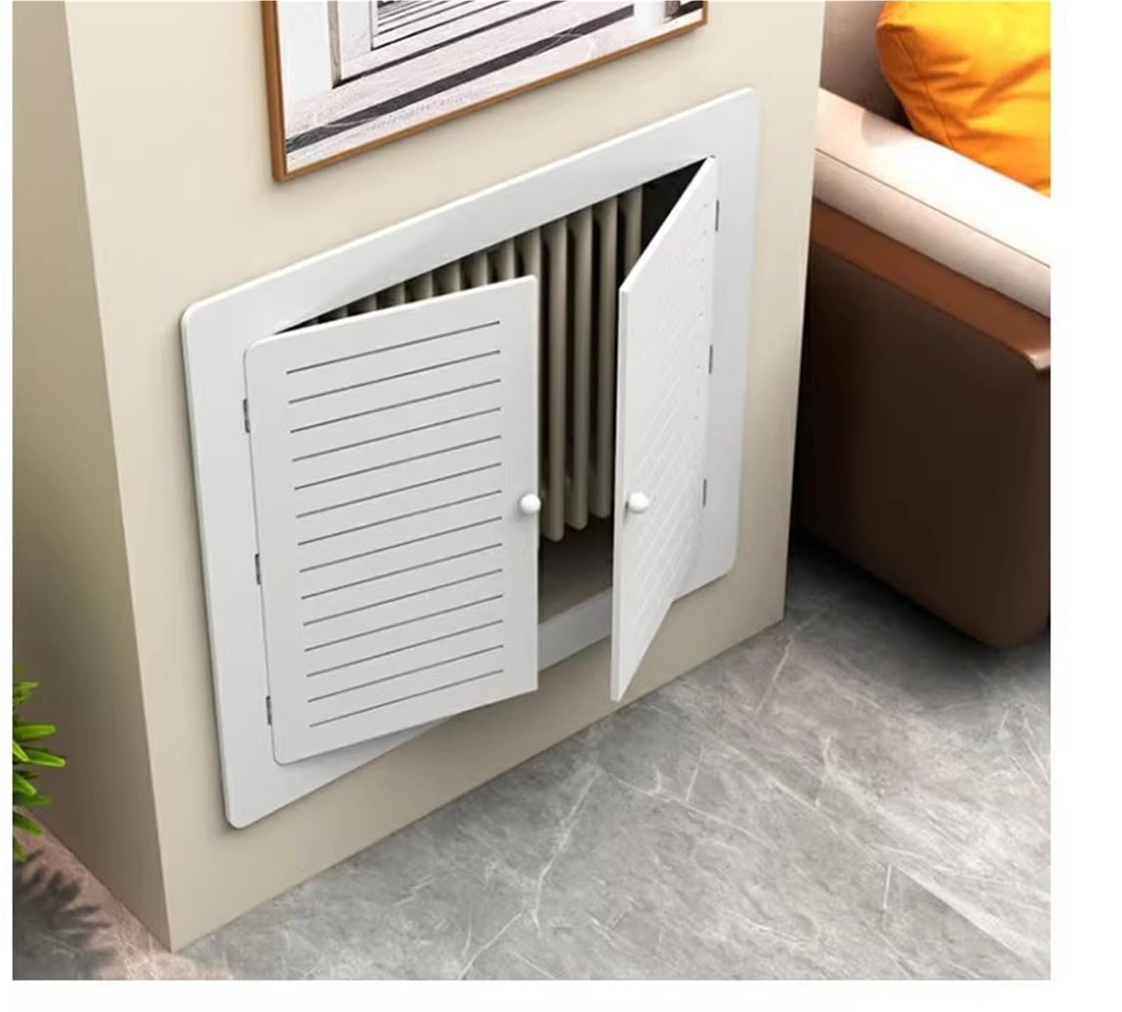ERRULAN sportello ispezione Sportello di Accesso per cartongesso 400 500 600 700 800 mm, Pannello di Accesso in plastica Decorativo, sportello di ispezione Leggero per soffitte, ospedali(600x700mm)