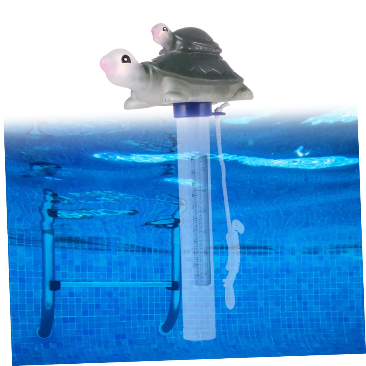 BESTonZON 3 Pezzi Termometro Galleggiante Forma per Vasche da e Misuratore Temperatura per Design per Gas Emessi e Resistente