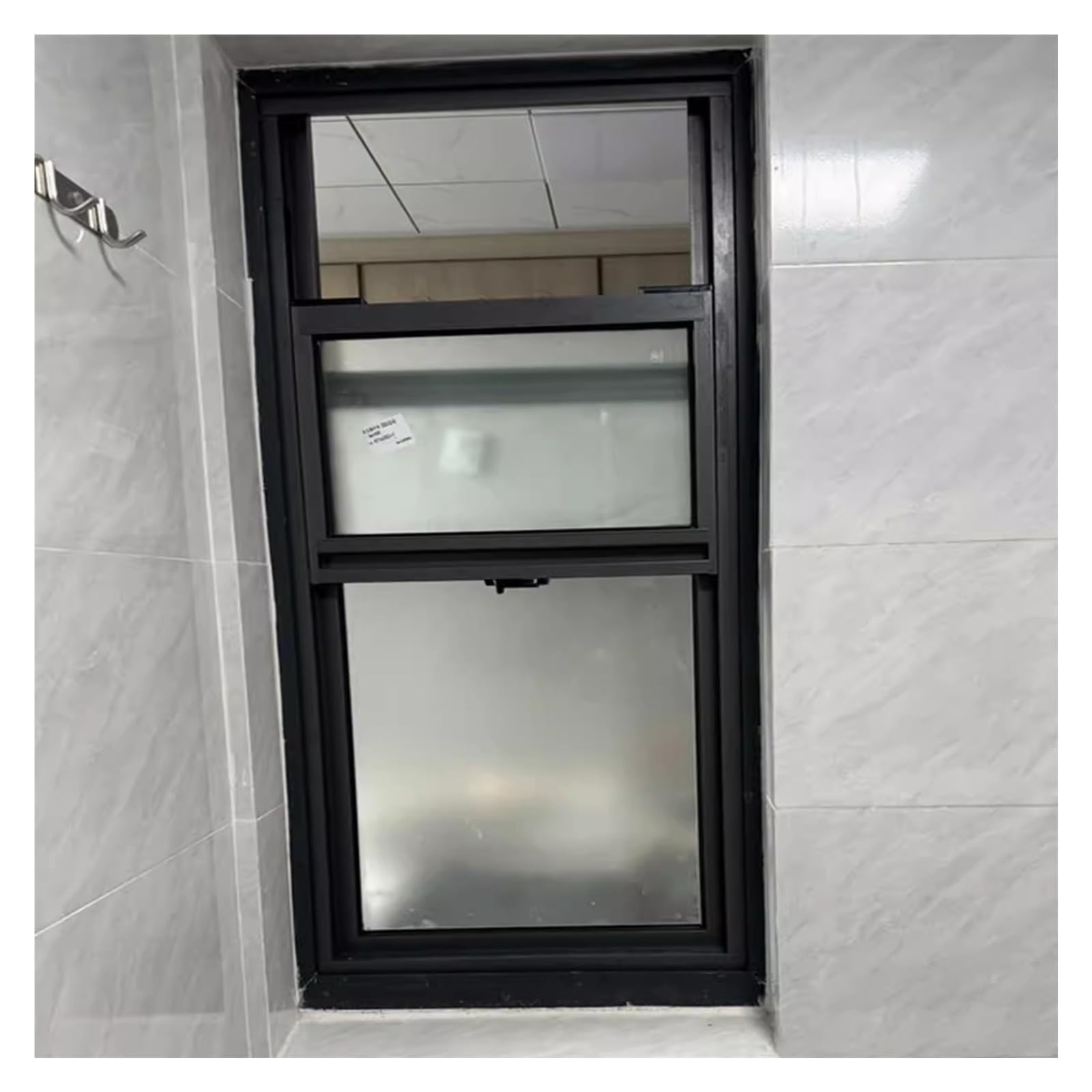 Ventana para gallinero y sótano que mejora la entrada de aire con aluminio de fácil montaje