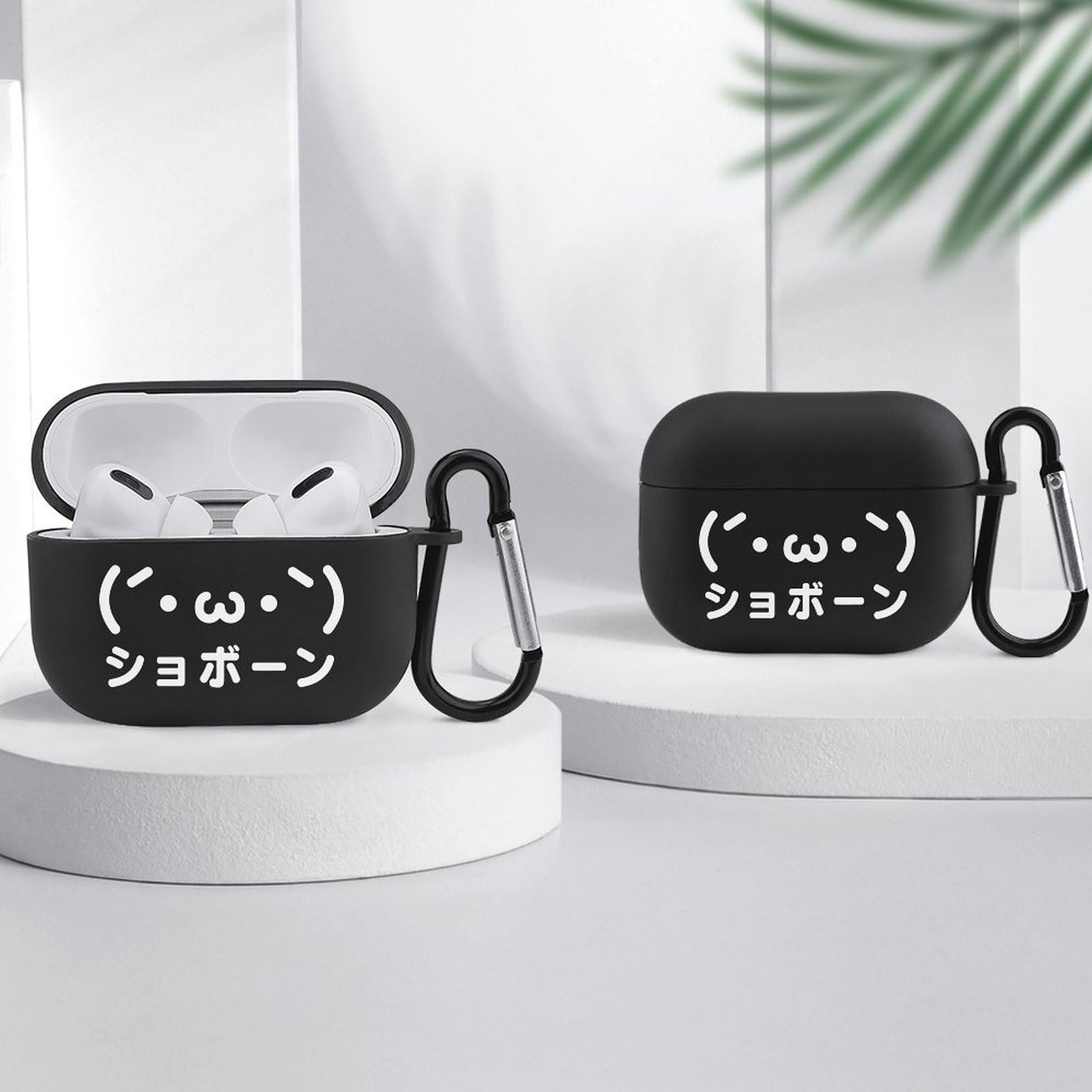 Amazon | Airpods Pro2/1 ケース 癒し顔 ショボーン 顔文字 AirPods