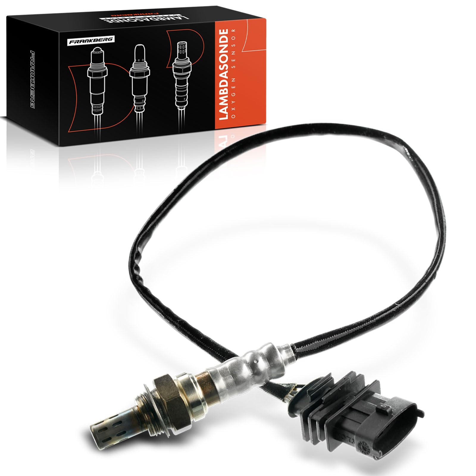 Frankberg Sonda de control Lambda 0258005007 | Compatible con: Astra G Sedán T98, Caravana Astra G T98, Astra G CC T98, Corsa B S93