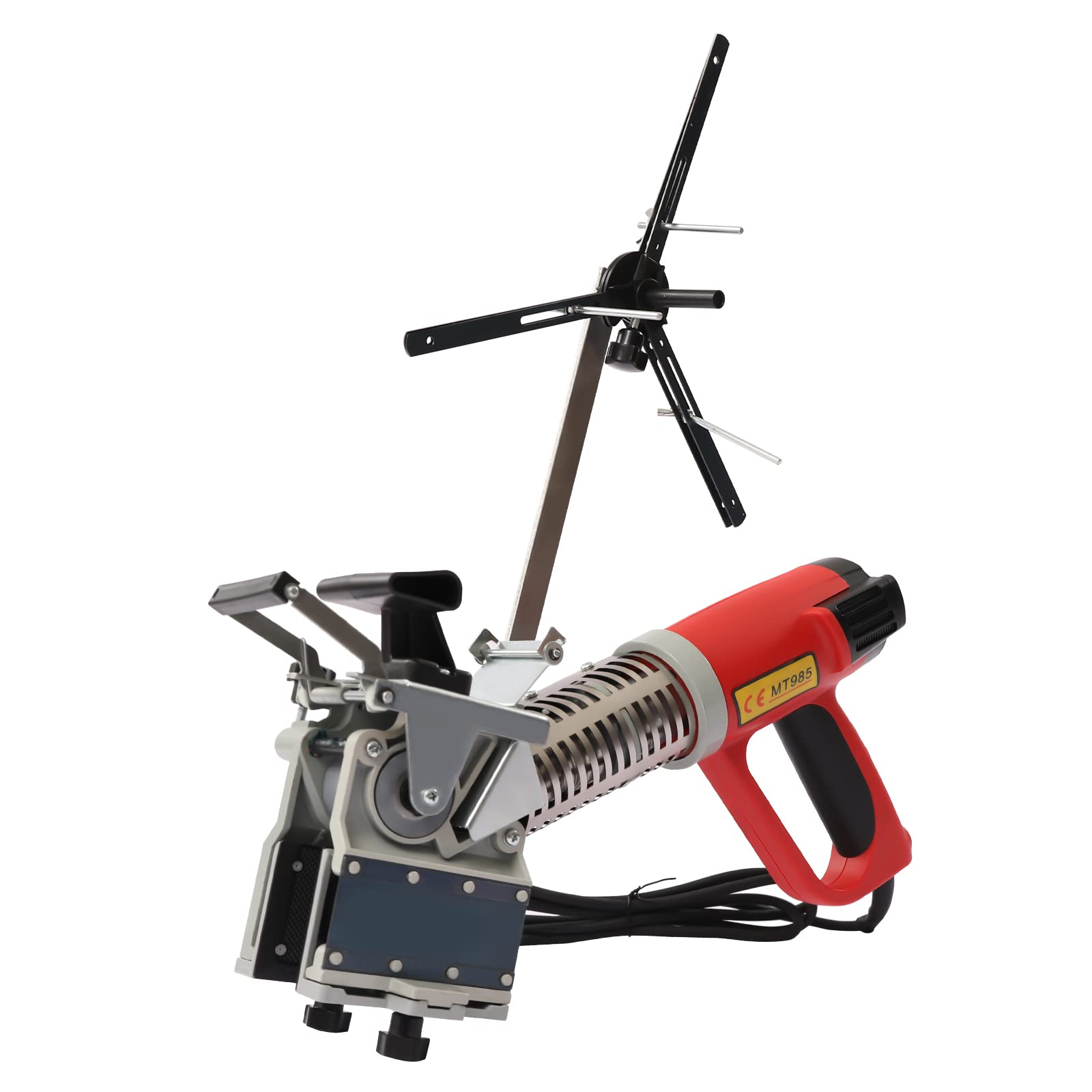 Portable Manual Edge Banding Machine, Woodworking Edge Bander for Straight & Curved Edges, Ideal for Home, Construction & Factory Use