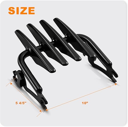 Miniatura 3 de Barra de sissy desmontable con portaequipajes para Harley Touring CVO Road Glide Road King Electra Glide Street Glide Ultra Limited FLHTK 2009 en