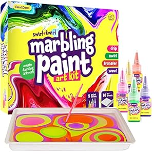 Dan&Darci Marbling Paint Art Kit for...