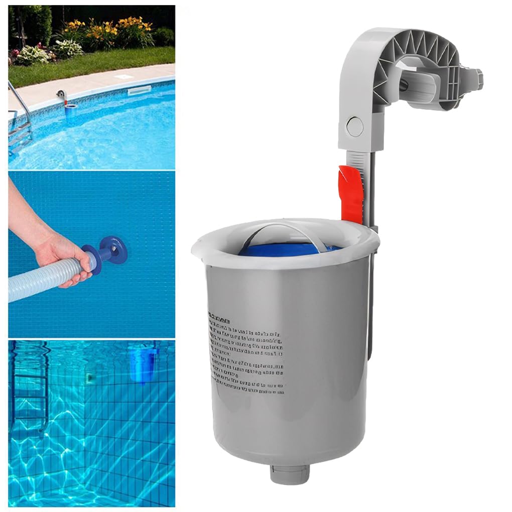 Filtro de Piscina práctico. Dile adiós a los residuos y Hola al | cristalina. Accesorios para piscinas de ABS.