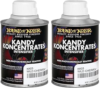 House of Kolor KK03-C02 Wild Cherry Kandy Koncentrate 1/2 Pint (2 Pack)