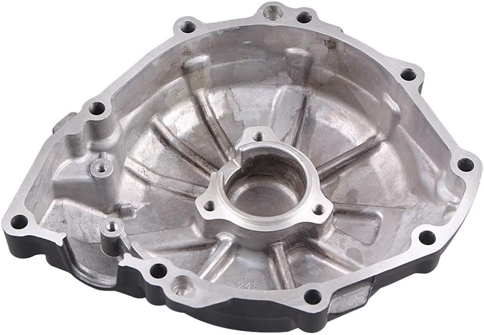 Mallofusa Motorcycle Engine Stator Cover Crank Case Protection Left Side Replacement Compatible for Suzuki Hayabusa GSX1300R 1999-2012 GSX1300BK B-King 2008-2013