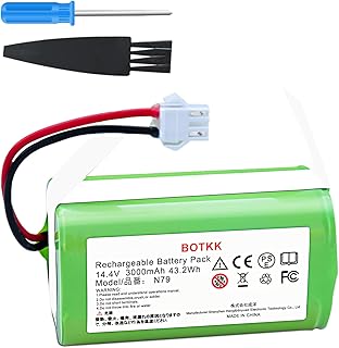 Upgraded 14.4V Replacement for Eufy 11s Battery, Fit RoboVac 11 11C 11S Plus 11S MAX 12 15C 15C MAX 15T 25C 30C G10 Hybrid G30 Edge R500 R450 & Ecovacs Deebot N79 N79S N95 DN622 661