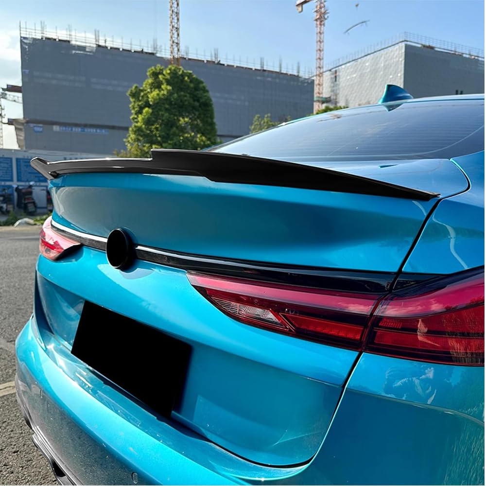 Glänzender schwarzer Heckspoiler für BMW 2er-Serie F44 Gran Coupe 2020–2024, ABS-Kunststoff, hochfester Kofferraumspoilerflügel