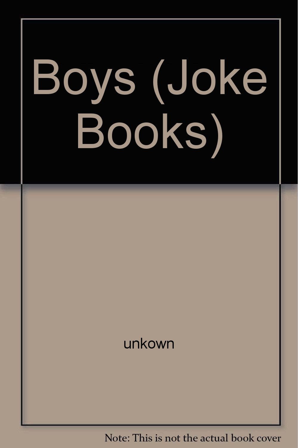Boys (Joke Books)